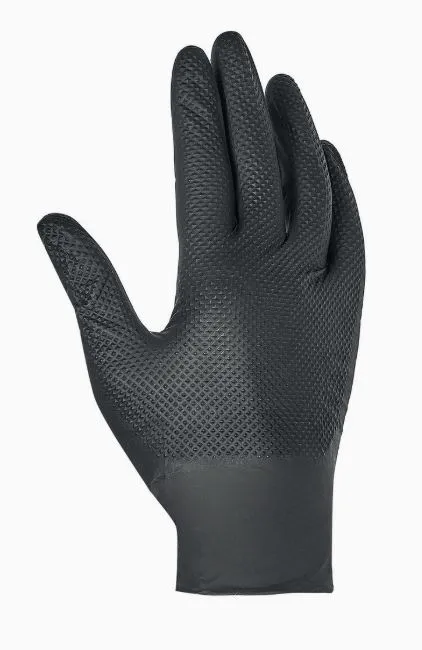 Gants jetables nitrile One Shot - Noir