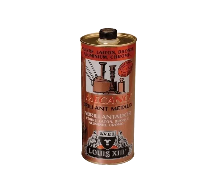 Bidon de brillant métaux
