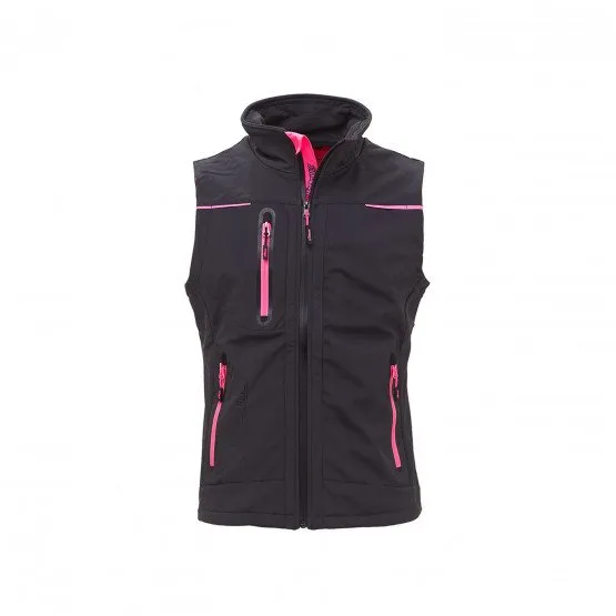 Veste sans manches Softshell Universe - Rose
