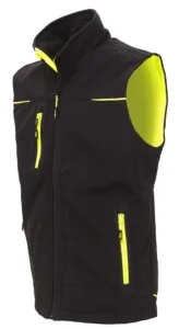 Veste sans manches Softshell Universe - Jaune