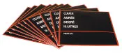 Ardoise adhésive pour cuve