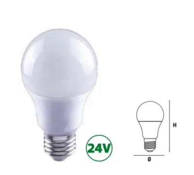 Produit Ampoule 60W 24V à visser E27 Image