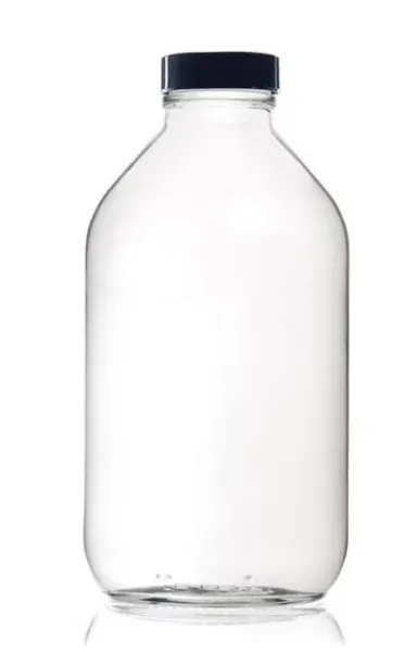 Produit Bouteille de verre avec bouchon plastique Image