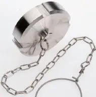 Produit Bouchon Femelle SMS avec chaînette - Inox 304L Image