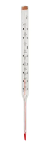 Produit Thermomètre à alcool vérifié avec gaine téflon 0/35°C Image