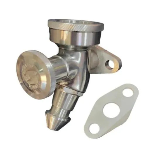 Produit Robinet de niveau avec bride ovale et joint alcool - Inox 316L Image