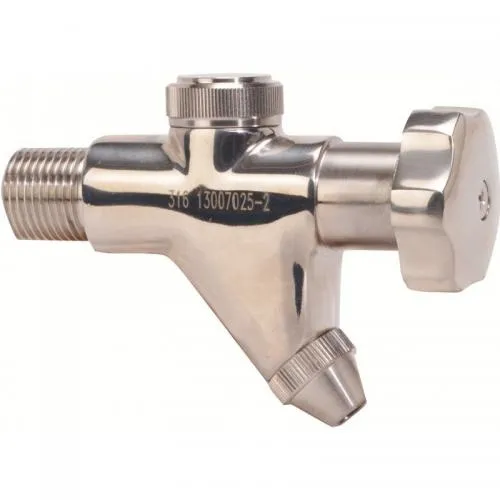 Produit Robinet dégustateur avec joint alcool - Inox 316L Image