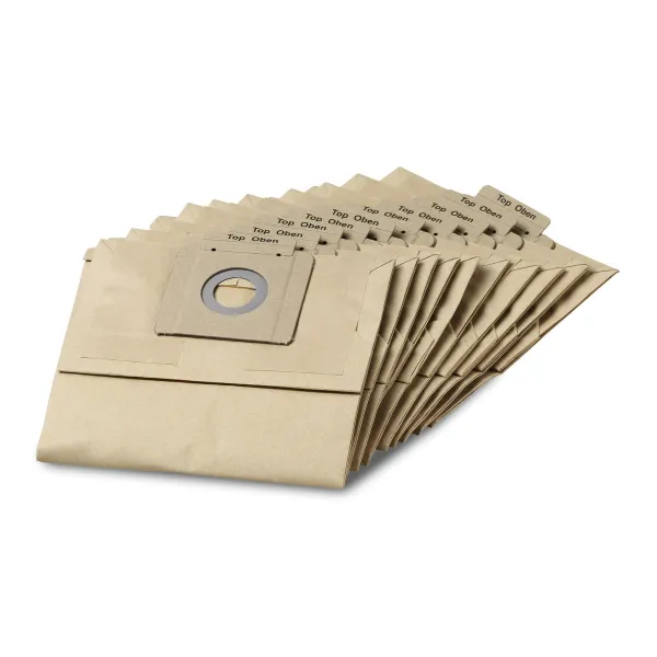 Produit Sacs  filtrants papier KARCHER - 10 Pièces - NT 12/1 Image