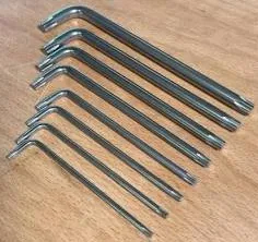 Produit Jeu de 8 clés mâles TORX longues Image